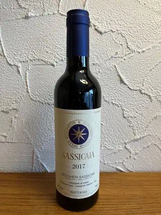 2017 Tenuta San Guido, Sassicaia - Bolgheri - 1 Halve fles