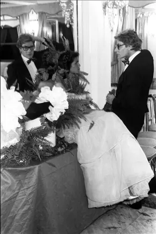 Guy Marineau - Yves Saint Laurent et Bianca Jagger