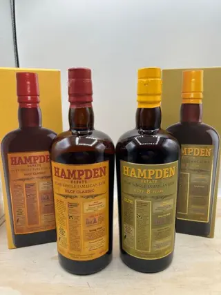 Hampden - 8 Years and HLCF Classic - 70cl - 2 flessen