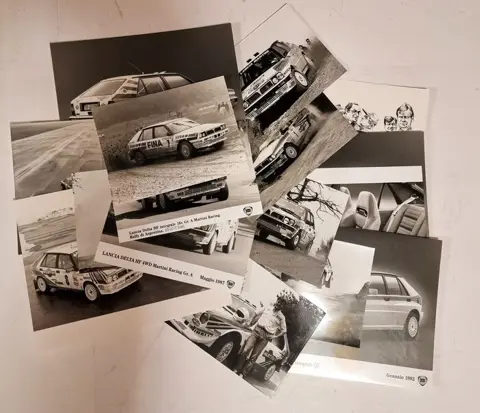 Foto - Gruppo di 16 foto Lancia Delta Rally varie versioni