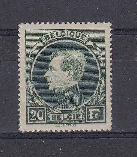 België 1930 - Montenez - OBP : 290B donkergroen