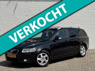 Volvo V50 1.6 D2 S/S R-Design Pro Edition Cruise control Climate control Lederen interieur