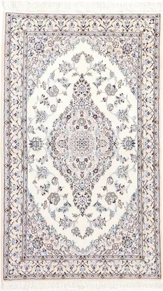 Nain 6 La mit sehr viel Seide - zeer fijn tapijt met zijde