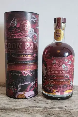 Don Papa 7 years old - Port Cask Small Batch - 70cl