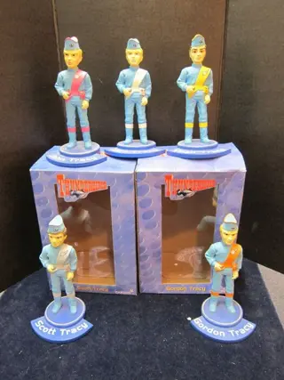 Carlton - Thunderbirds Beeld Figuren Tracy: John, Alan