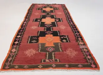 Alter Kelim - Kelim - 388 cm - 140 cm