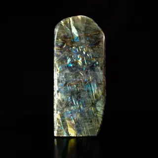 Schitterende labradoriet met fantastische reflecties Vrije