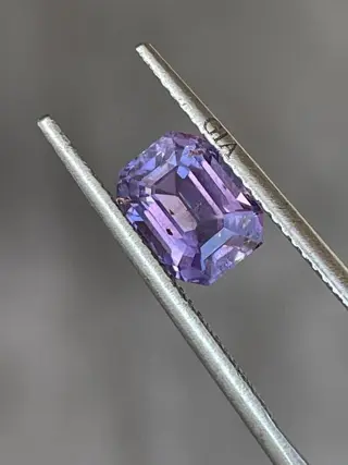 1 pcs Paars Saffier - 2.08 ct