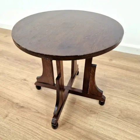 Art Deco bijzettafel / plantentafel (1)