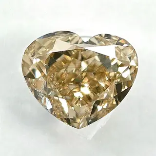 Diamant - 0.45 ct - Hart - Natural Fancy Light Grayish
