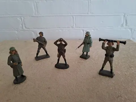 Lineol, Elastolin - Samengestelde Wehrmacht