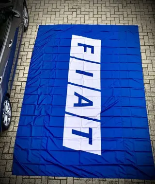 Bord - Bandiera Fiat 4 metri - Fiat - 1990-2000