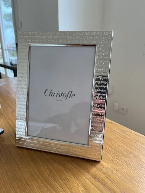 Christofle - fotolijst (1) - Verzilverd - Paix