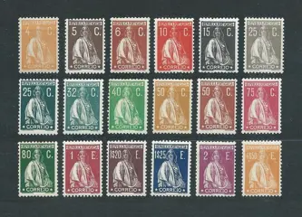 Portugal 1930 - Complete serie Ceres - Mundifil nº 495/512
