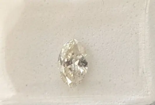Diamant - 0.45 ct - Markies - Light Yellow - SI3, No