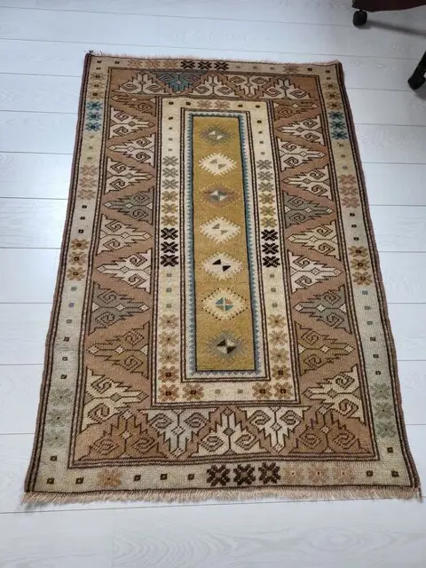 Melas - Turks Milas wollen vloerkleed - 133 cm - 93 cm