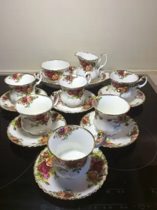 Royal Albert - Koffieservies voor 6 (15) - Porselein