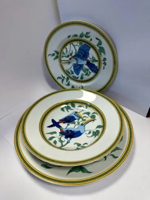 HERMES - Bord(en) (3) - Keramiek - TOUCANS