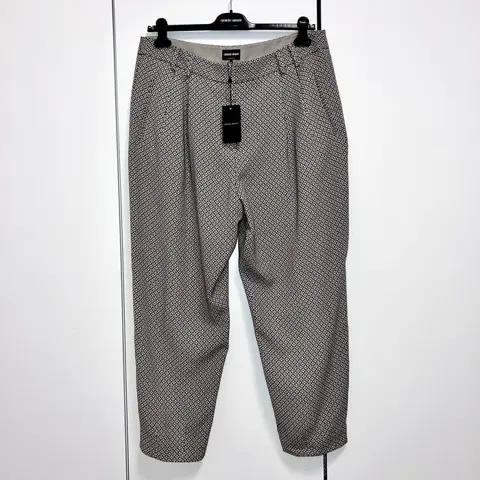 Giorgio Armani - GIORGIO ARMANI WIDE LEG TROUSERS Broek