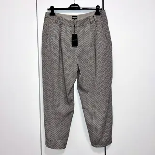 Giorgio Armani - GIORGIO ARMANI WIDE LEG TROUSERS Broek