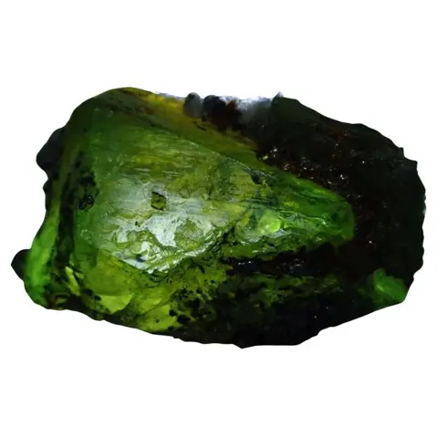 Zeldzame Gemmy Transparante Groene Tsavoriet Edelsteen