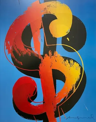 Andy Warhol, (other) - $- Te Neues licensed offset print -