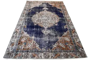 Vintage blue - Vloerkleed - 243 cm - 142 cm