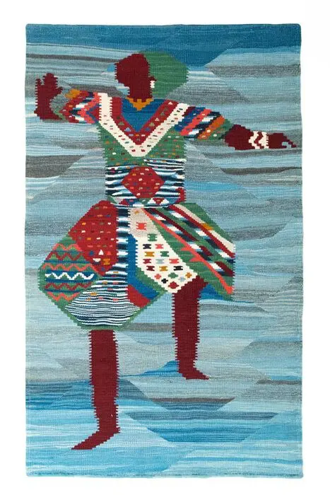 Designer Kelim - Verzamelobject - Kilim Fars - 216 cm - 131