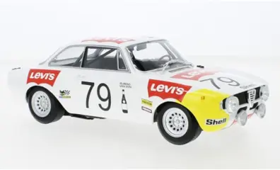 Minichamps - 1:18 - Alfa Romeo Giulia GTA 1300 Junior 24h Spa 1971 Rubens-Van Ryn - 155 711279