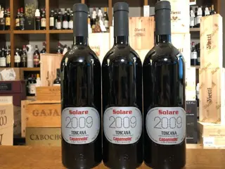2009 Capannelle, Solare - Super Tuscans - 3 Flessen (0.75