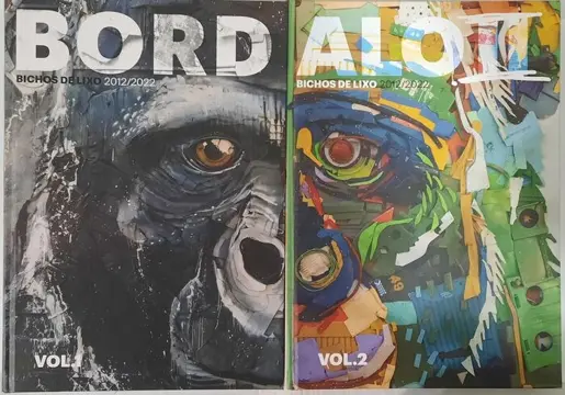 Bordalo II - Bichos de lixo I / II
