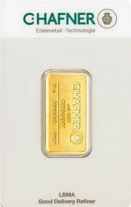 10 gram - Goud .999 - Verzegeld en met certificaat