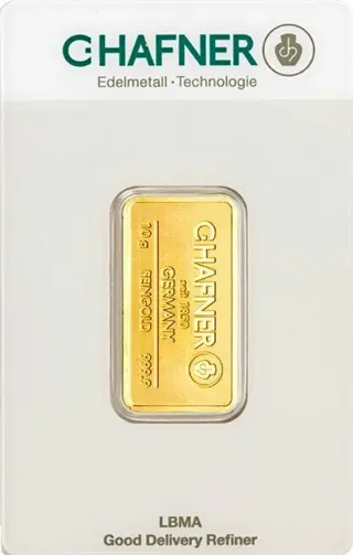 10 gram - Goud .999 - Verzegeld en met certificaat