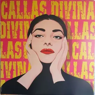 Teo Tarras - Divina Maria Callas - Litografia Original -