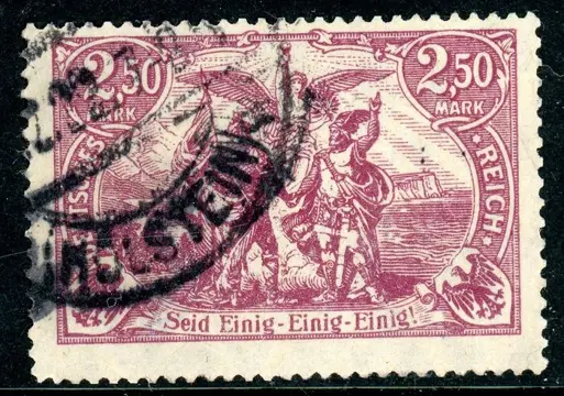 Duitse Rijk - No. 115&nbsp;d, cancelled, expertised by BPP (German Federation of Philatelic Experts) with expert’s mark