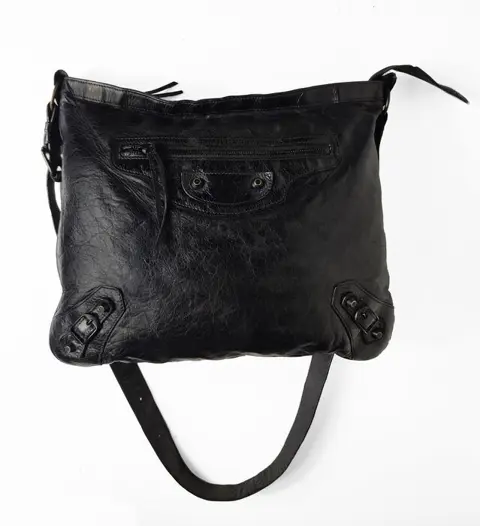 Balenciaga - Modello Classico in Pelle Nera - Crossbody tas