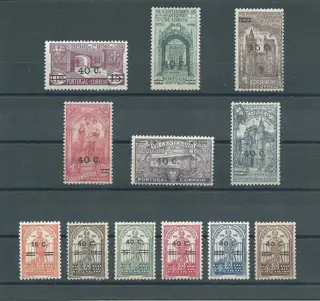 Portugal 1933 - complete serie - Mundifil 548/553, 554/559