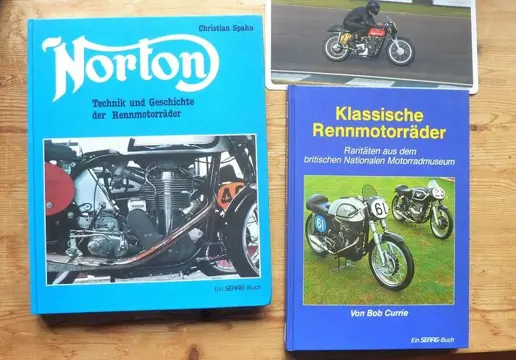 Boeken - 2 boeken Norton + Britse Race Motorfietsen -