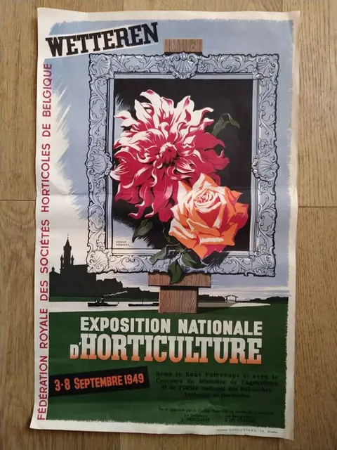 Herman Verbaere - tuinbouwtentoonstelling wetteren - 1949