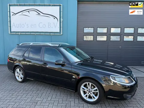 Saab 9-5 Estate 2.0t Business Automaat 2e Eig YOUNGTIMER Leder Clima Cruise bi-Xenon 17"Lm velgen Pd