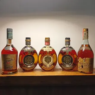 Stock 84, Vecchia Romagna, Branca Stravecchio - Brandy - b.