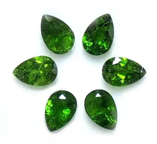 6 pcsDiopside Chroom - geen minimumprijs - 2.72 ct