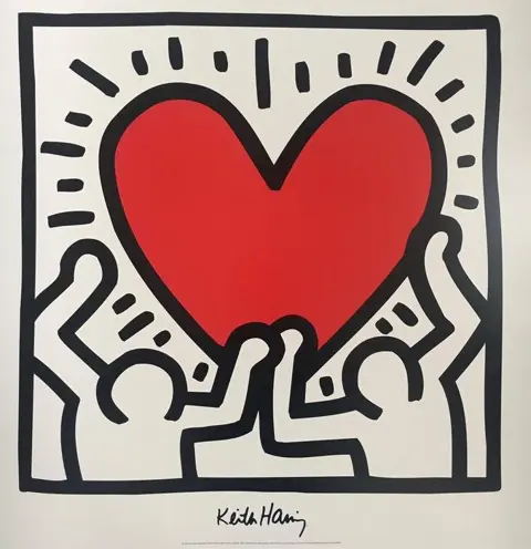 Keith Haring - Untlited - Jaren 1990