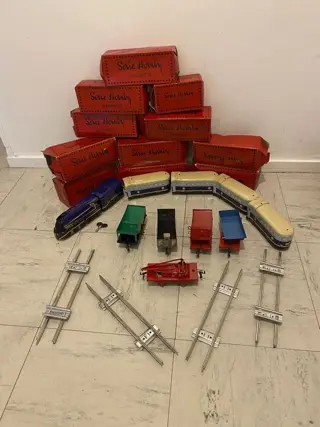 Hornby hachette - locomotief en wagon - 1990-1999