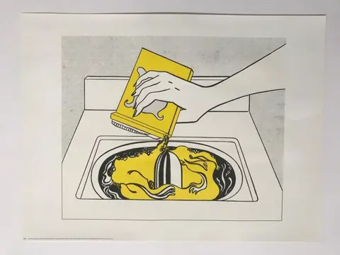 Roy Lichtenstein (after) - Washing machine - Jaren 1980