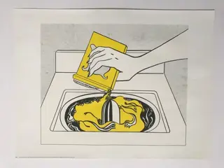Roy Lichtenstein (after) - Washing machine - Jaren 1980
