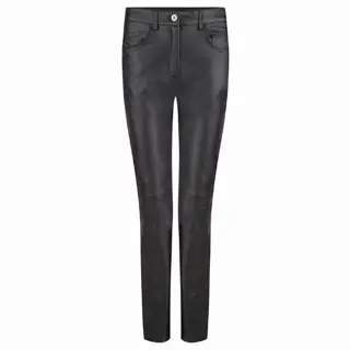 Dames leren broek model jeans van small t/m 6xl