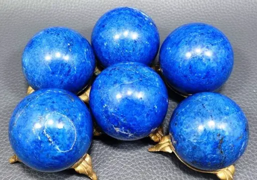 Unieke set van Madani Lapis Lazuli Bol - 50×50×50 mm - 1005