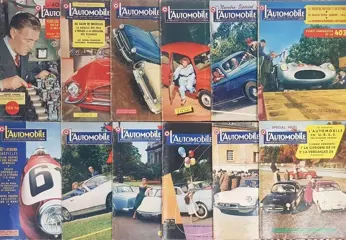 Boeken - L'Automobile Magazine1955Année complète - 1950-1960