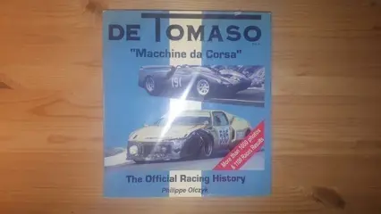 Boeken - Philippe Olczyk Buch De Tomaso Official Racing